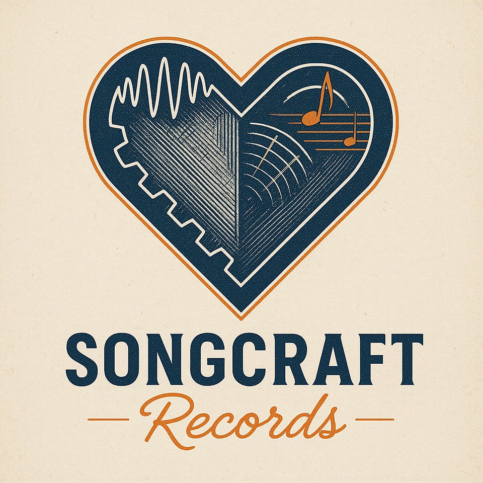 SongCraft Records heart gear logo